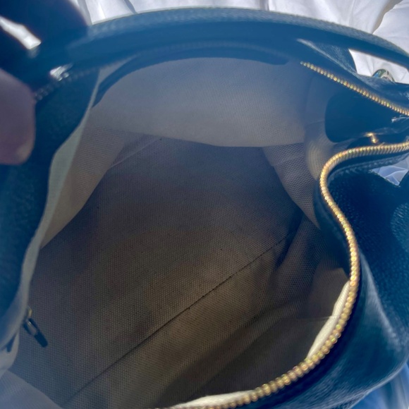 GUCCI BLACK GG DISCO SOHO LEATHER HOBO HANDBAG 536194 - Picture 15 of 16